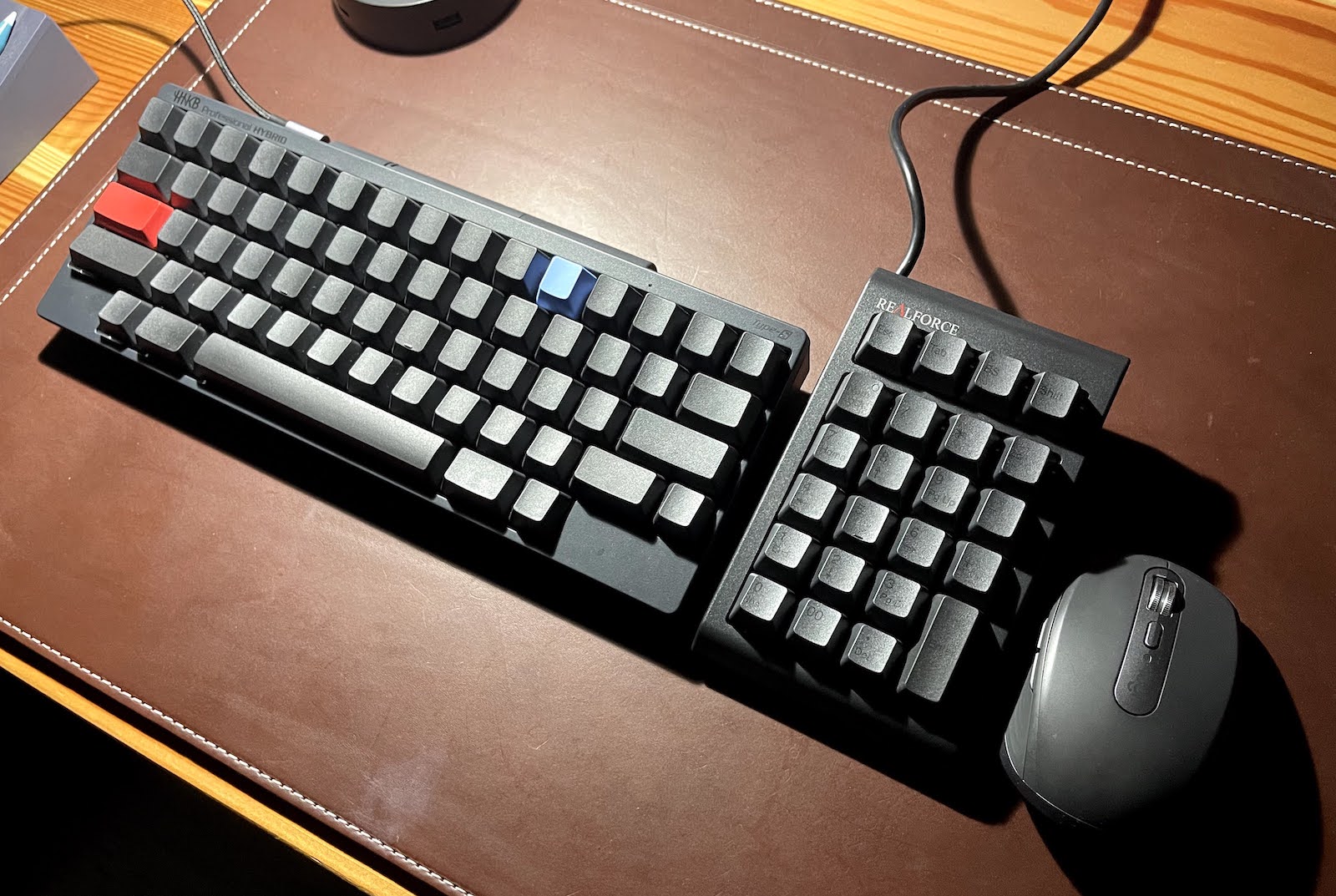 HHKB、MX anywhere3、REALFORCE23UB