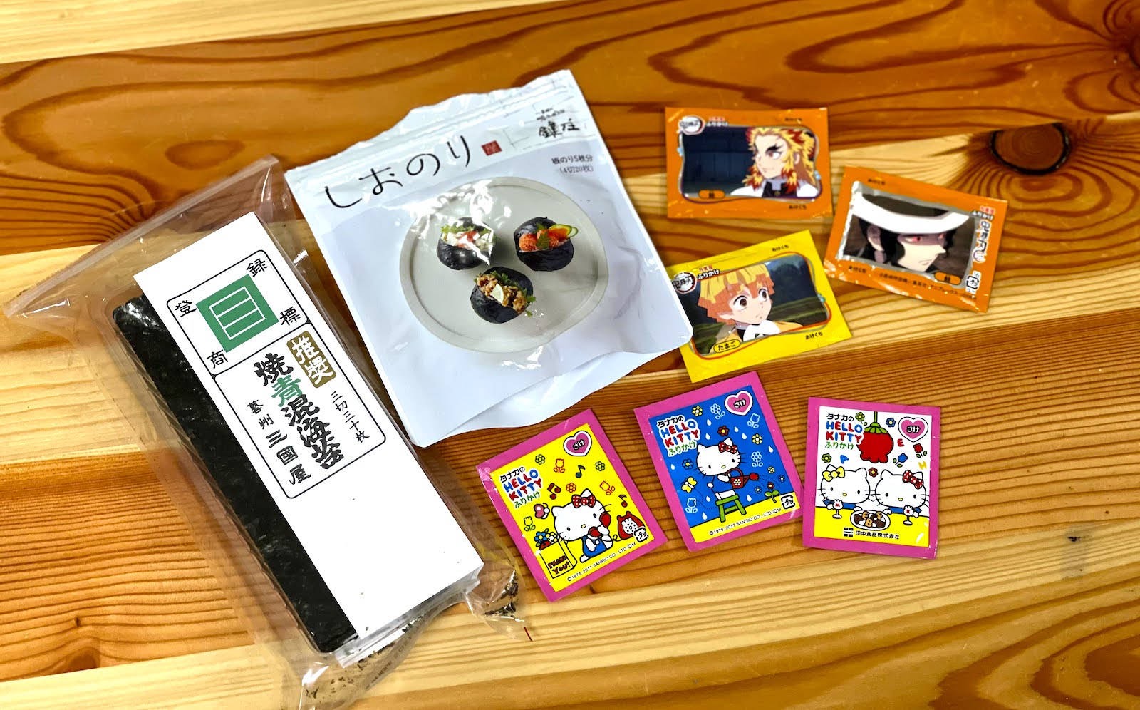 ふりかけ、のり