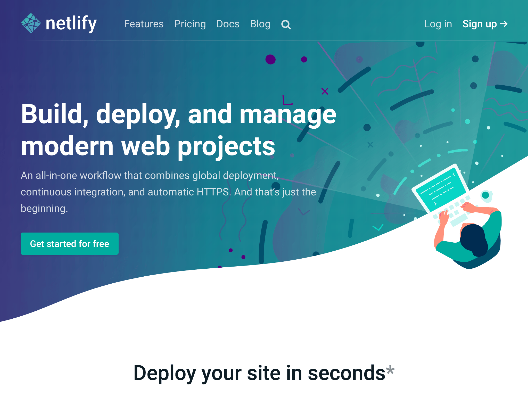 Netlify: All-in-one platform for automating modern web projects.